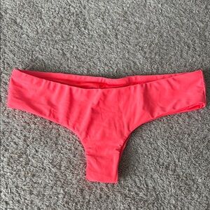 Volcom Cheeky Bikini Bottoms Coral